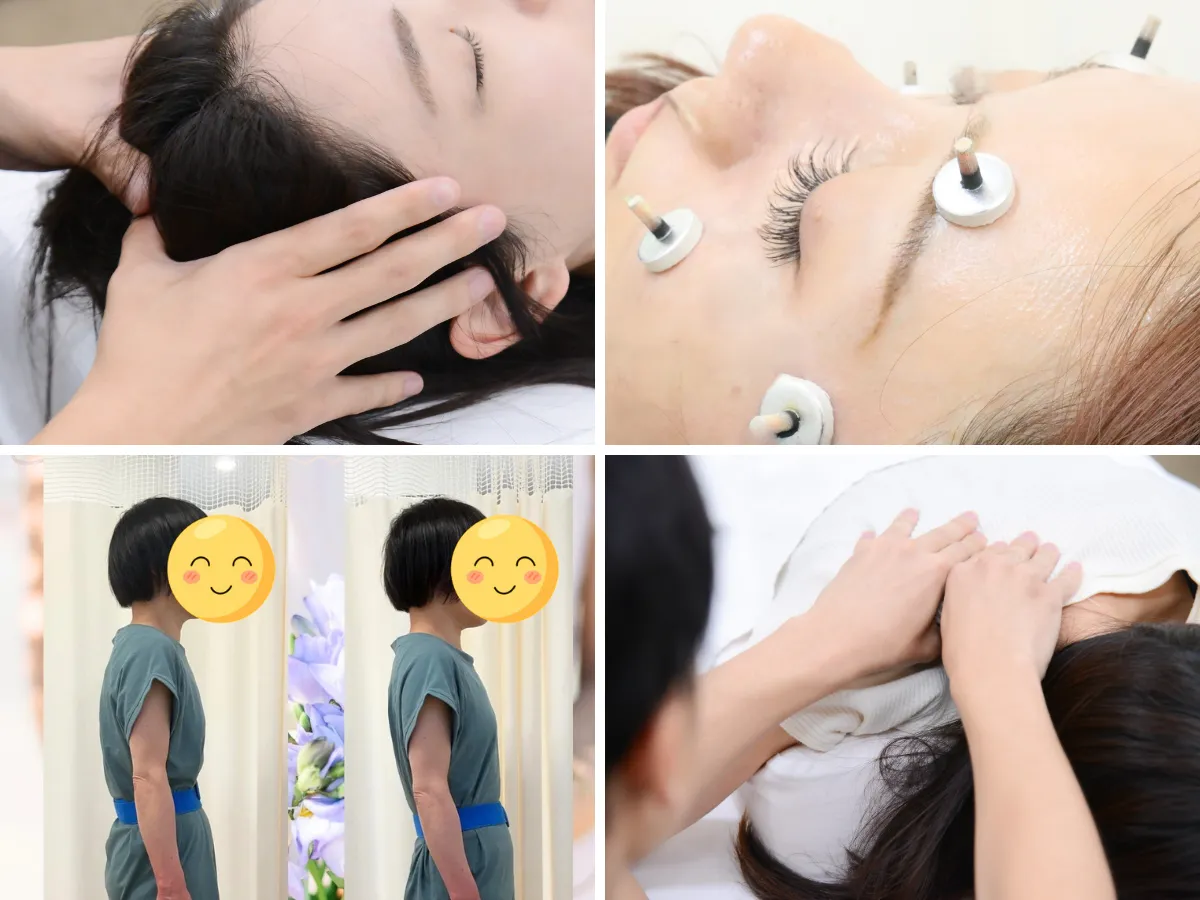 症状別の専門メニューが豊富